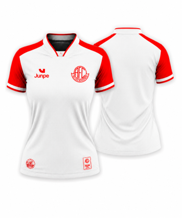 CAMISA DE JOGO AMÉRICA BRANCA BABY LOOK